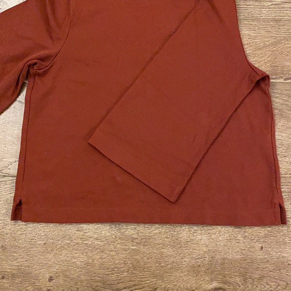 Uniqlo maroon boat neck sweater - Picture 2 of 4